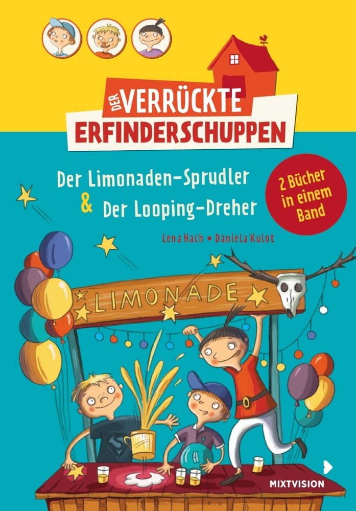 Der verrückte Erfinderschuppen - Doppelband: Der Limonaden-Sprudler & Der Looping-Dreher main product photo