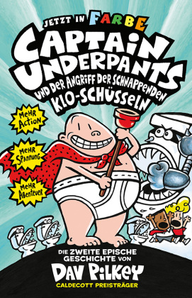 Captain Underpants und der Angriff der schnappenden Kloschüsseln