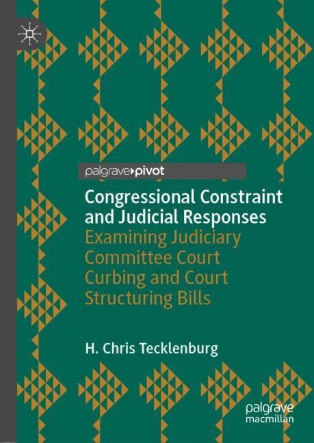 Congressional Constraint and Judicial Responses main product photo