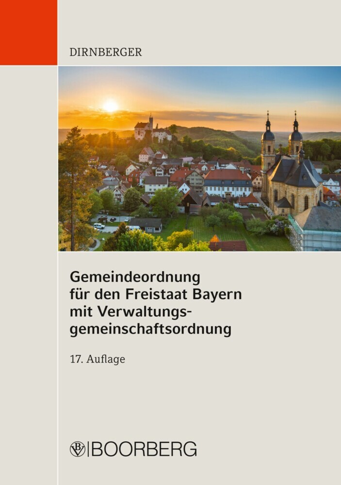 Gemeindeordnung für den Freistaat Bayern mit Verwaltungsgemeinschaftsordnung main product photo