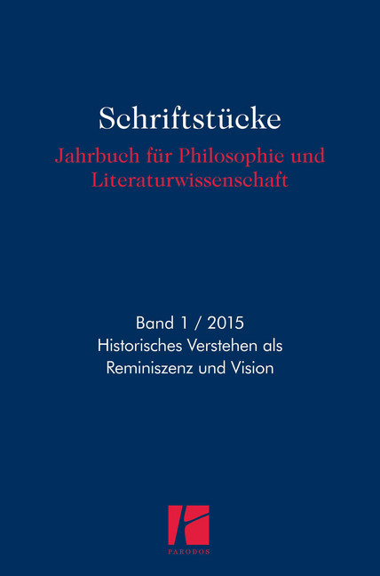 Schriftstücke main product photo