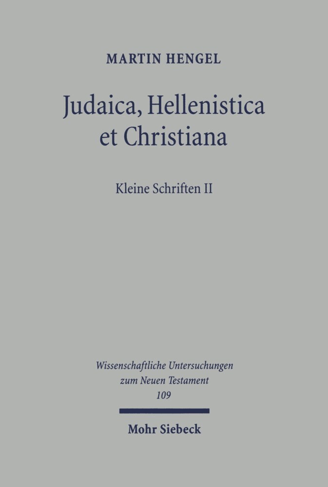 Judaica, Hellenistica et Christiana main product photo