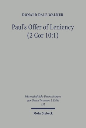 Paul's Offer of Leniency (2 Cor 10:1)