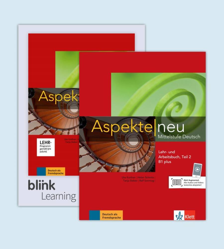 Aspekte neu B1 plus - Teil 2 - Media Bundle BlinkLearning, m. 1 Beilage. Tl.2 main product photo
