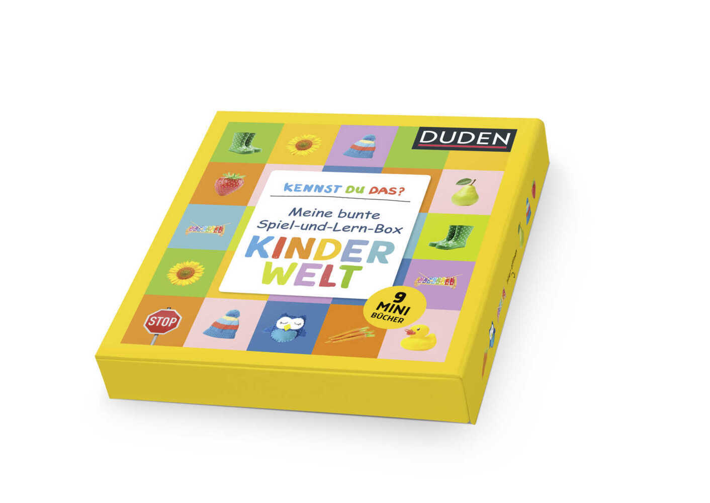 Duden - Kennst du das? Meine bunte Spiel-und-Lernbox: Kinderwelt, 9 Bde. main product photo