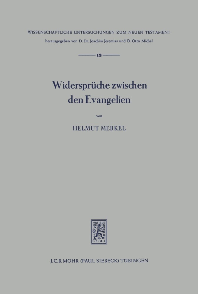 Die Widersprüche zwischen den Evangelien main product photo