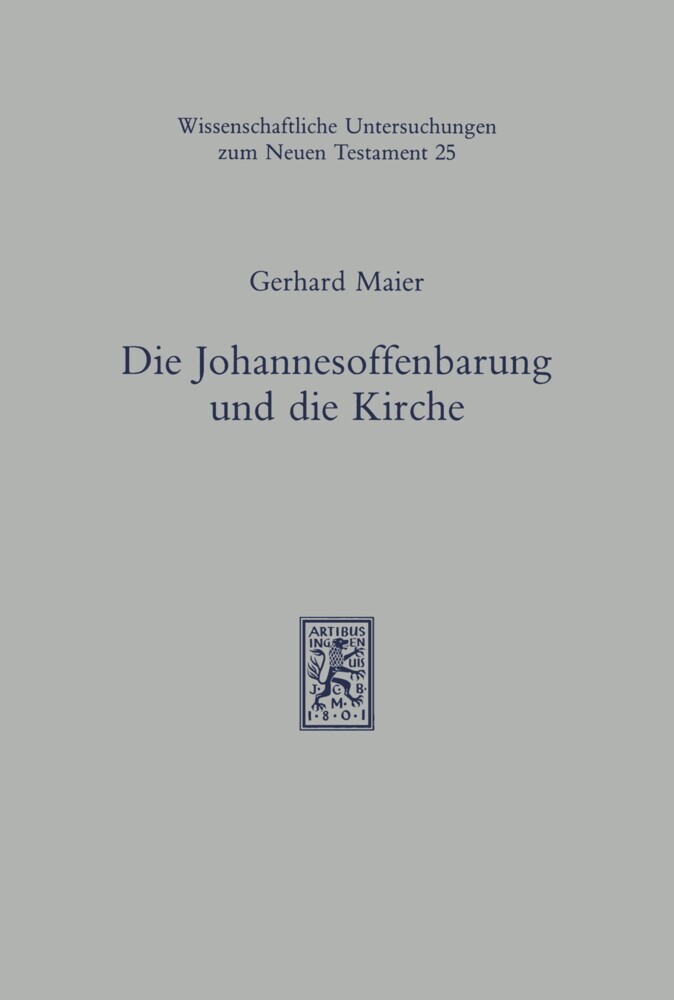 Die Johannesoffenbarung und die Kirche main product photo