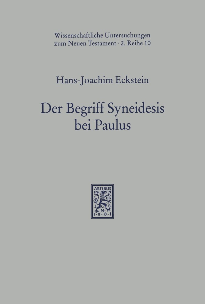Der Begriff Syneidesis bei Paulus main product photo