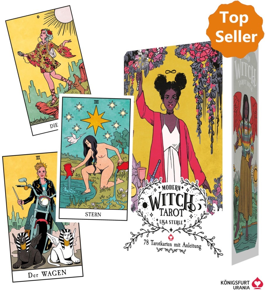 Modern Witch Tarot (Deutsch), m. 1 Buch, m. 78 Beilage main product photo