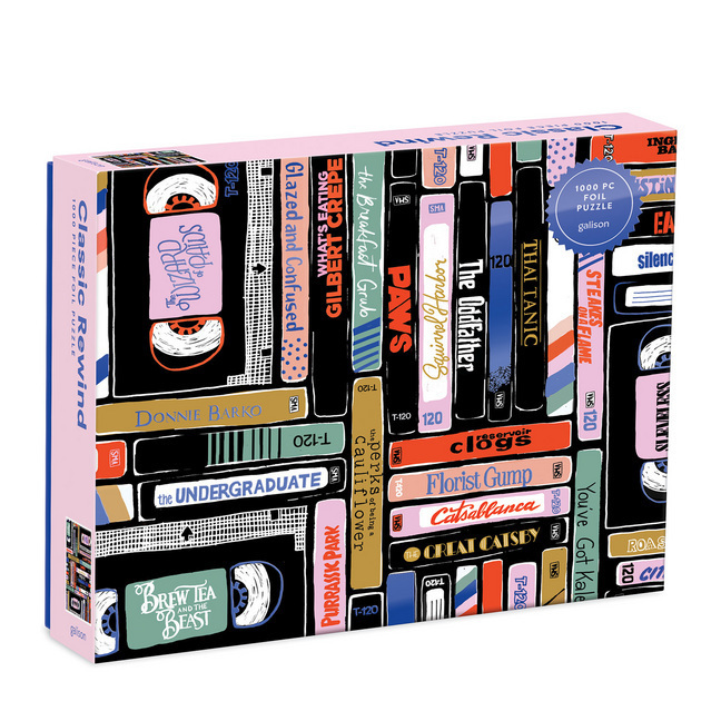 Classic Rewind 1000 Piece Foil Puzzle main product photo