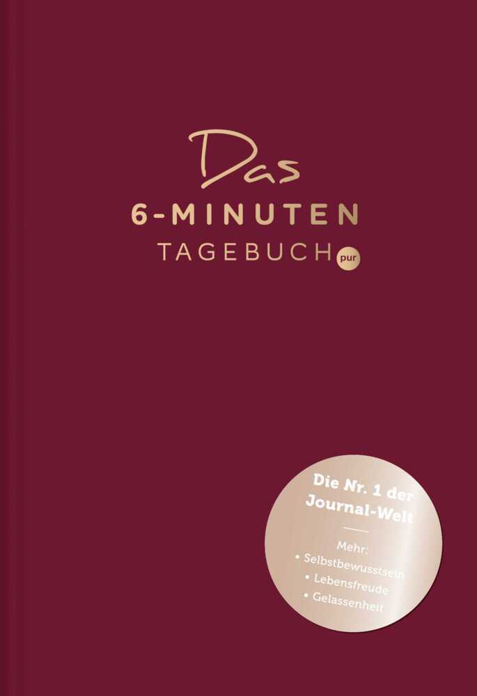 Das 6-Minuten-Tagebuch pur (rubin) main product photo