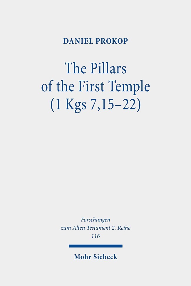 The Pillars of the First Temple (1 Kgs 7,15-22) main product photo