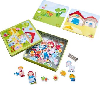 Magnetspiel-Box Peters und Paulines Bauernhof (Kinderspiel)