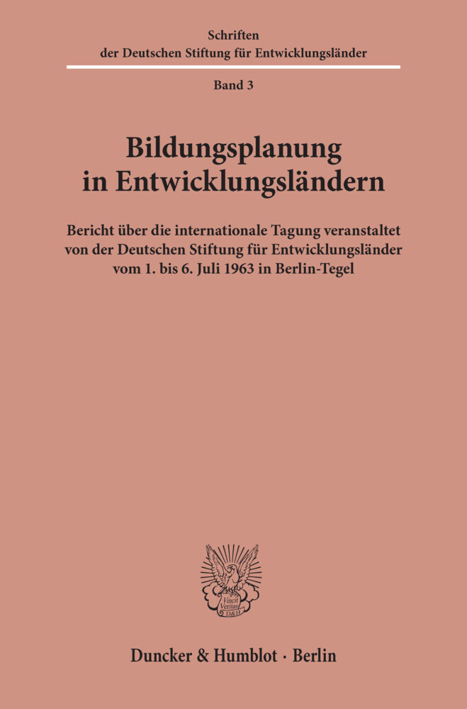 Bildungsplanung in Entwicklungsländern. main product photo