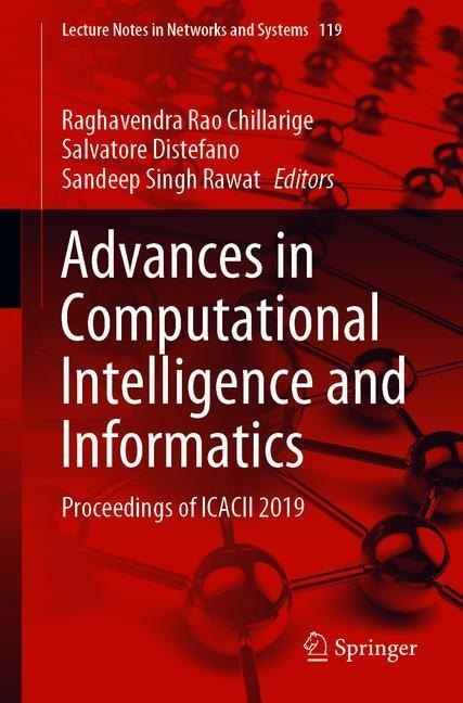 Advances in Computational Intelligence and Informatics main product photo