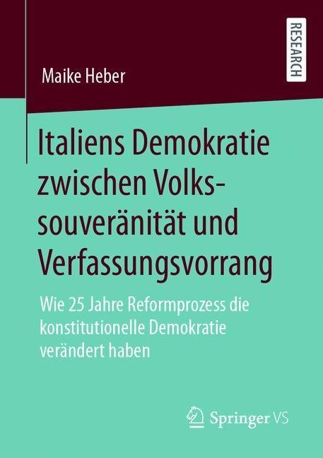 Italiens Demokratie zwischen Volkssouveränität und Verfassungsvorrang main product photo