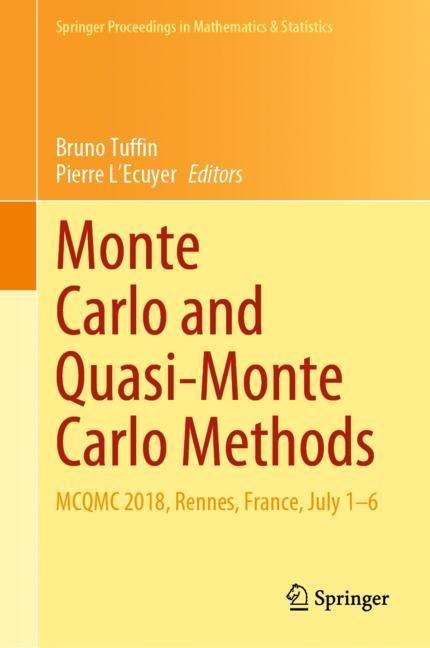 Monte Carlo and Quasi-Monte Carlo Methods main product photo