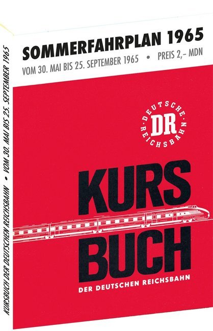 Kursbuch der Deutschen Reichsbahn - Sommerfahrplan 1965 main product photo