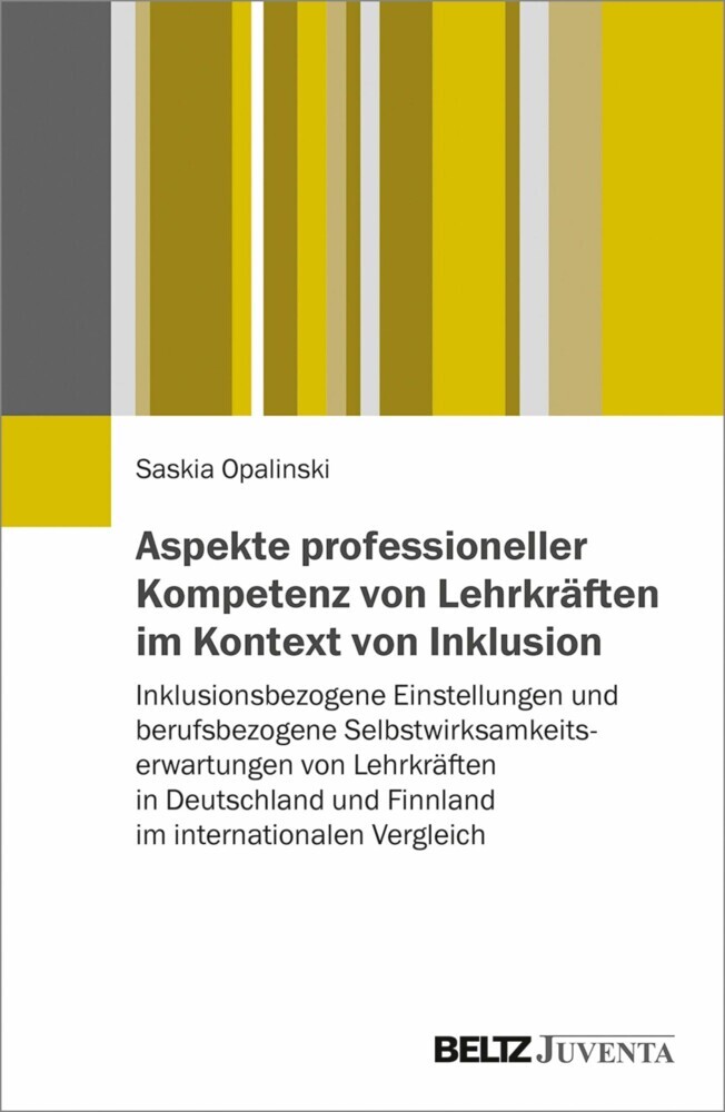 Aspekte professioneller Kompetenz von Lehrkräften im Kontext von Inklusion main product photo