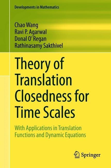 Theory of Translation Closedness for Time Scales main product photo