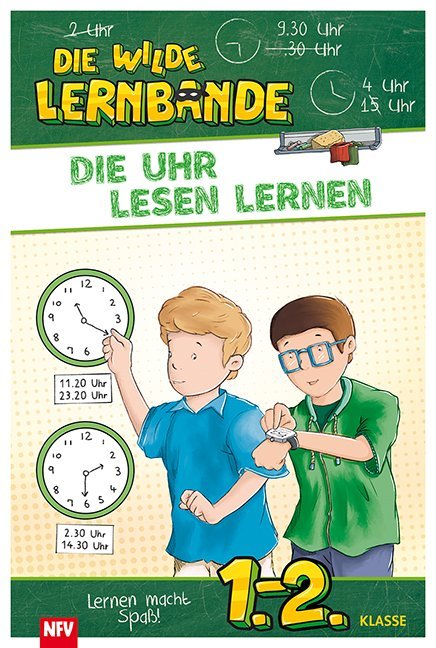 Die wilde Lernbande - Die Uhr lesen lernen main product photo
