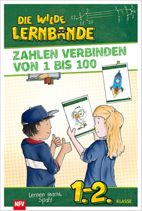 Die wilde Lernbande - Zahlen verbinden von 1 bis 100