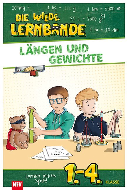 Die wilde Lernbande - Längen und Gewichte main product photo
