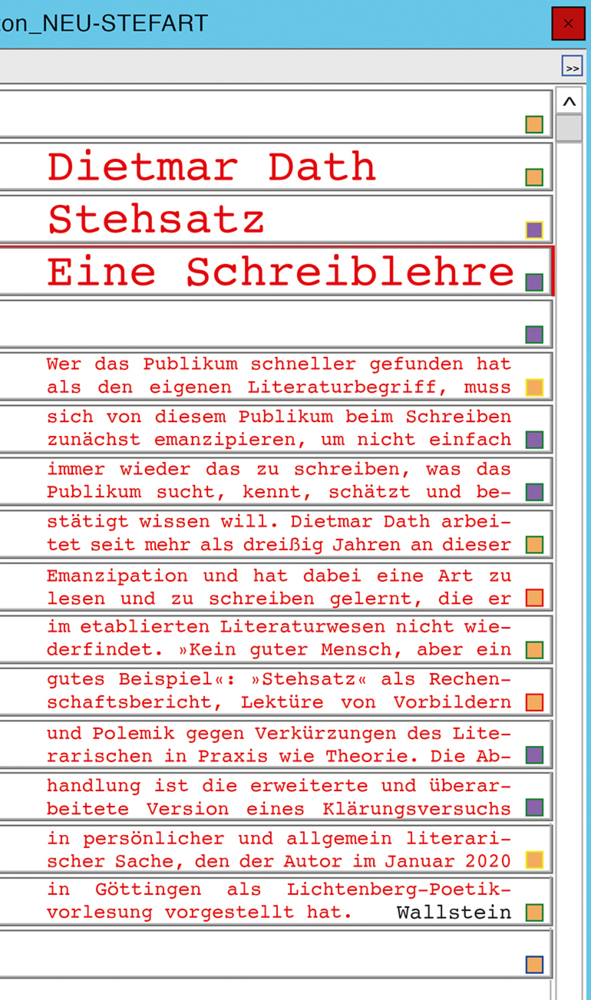 Stehsatz main product photo