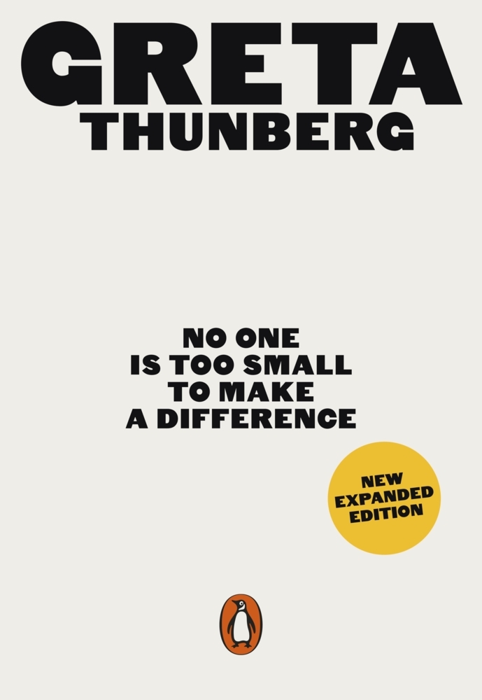 No One Is Too Small to Make a Difference main product photo