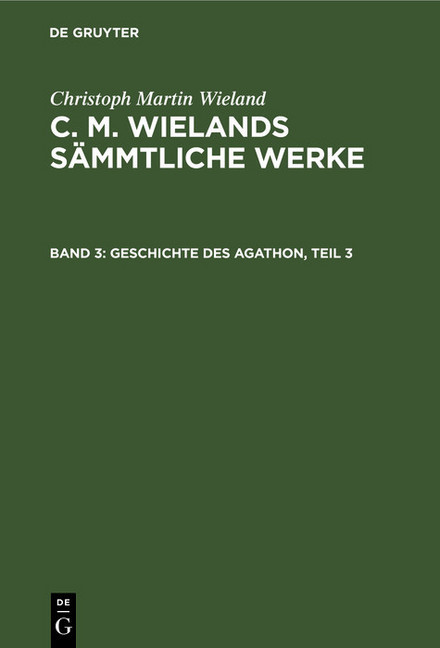Geschichte des Agathon, Teil 3 main product photo