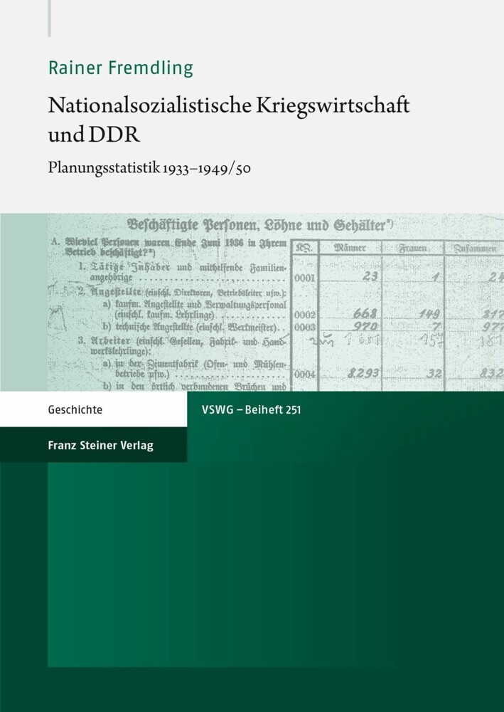 Nationalsozialistische Kriegswirtschaft und DDR main product photo