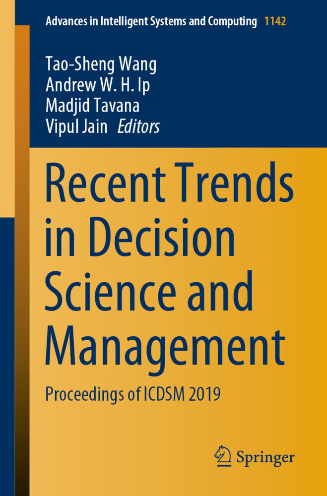 Recent Trends in Decision Science and Management main product photo