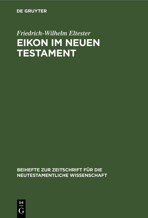 Eikon im Neuen Testament main product photo