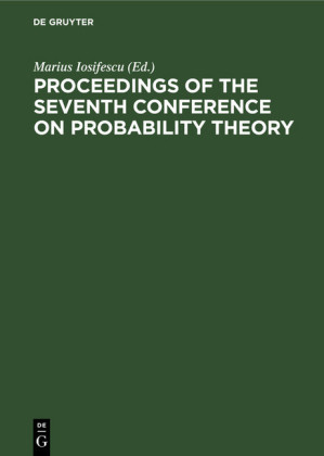 Proceedings of the Seventh Conference on Probability Theory