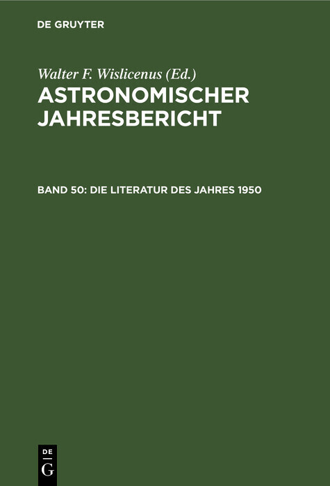 Die Literatur des Jahres 1950 main product photo