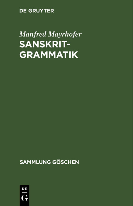 Sanskrit-Grammatik main product photo