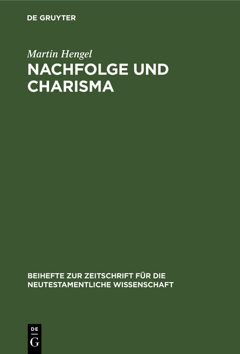 Nachfolge und Charisma main product photo