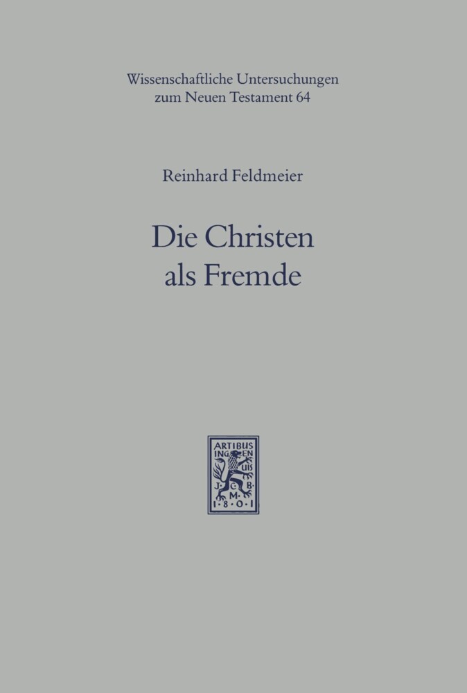 Die Christen als Fremde main product photo