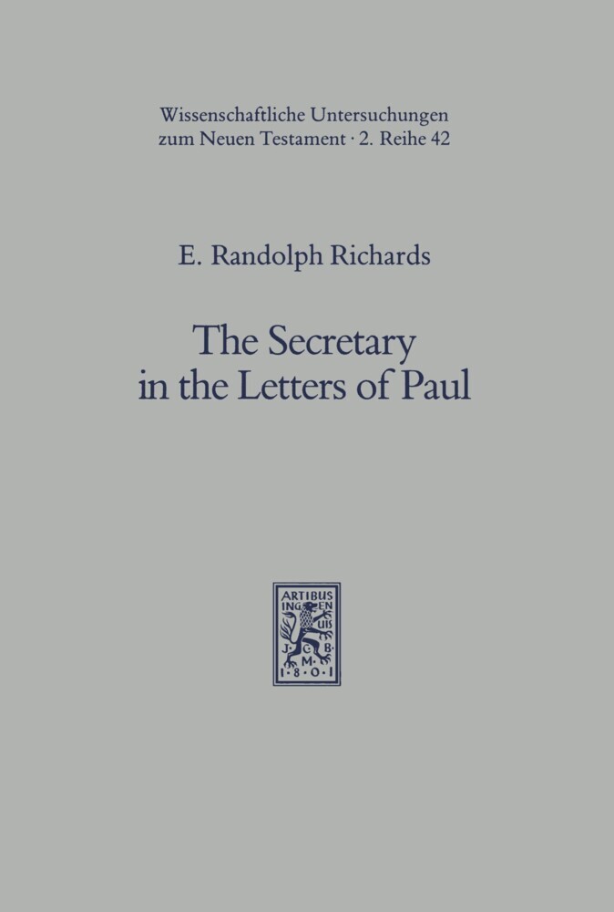 The Secretary in the Letters of Paul main product photo