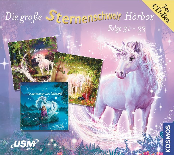 Die große Sternenschweif Hörbox Folgen 31-33 (3 Audio CDs), 3 Audio-CD main product photo