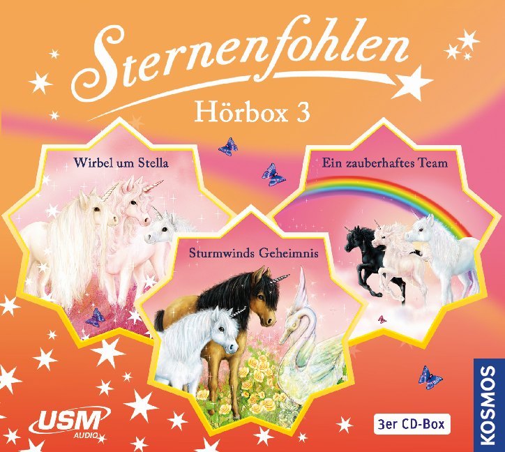 Die große Sternenfohlen Hörbox Folgen 7-9 (3 Audio CDs), 3 Audio-CD main product photo