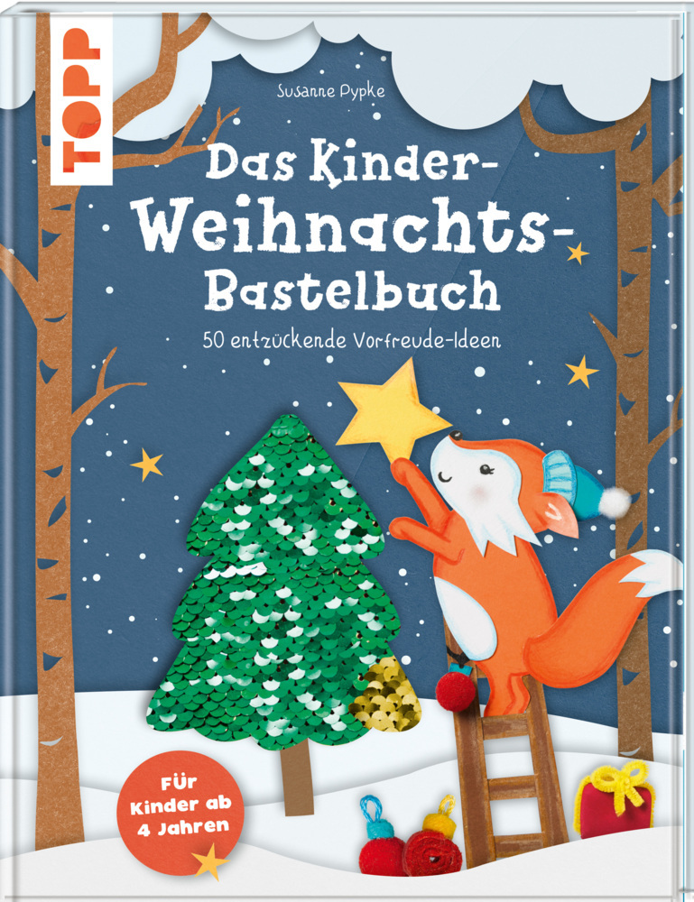 Das Kinder-Weihnachtsbastelbuch main product photo