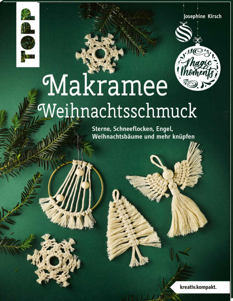 Makramee-Weihnachtsschmuck (kreativ.kompakt.) main product photo