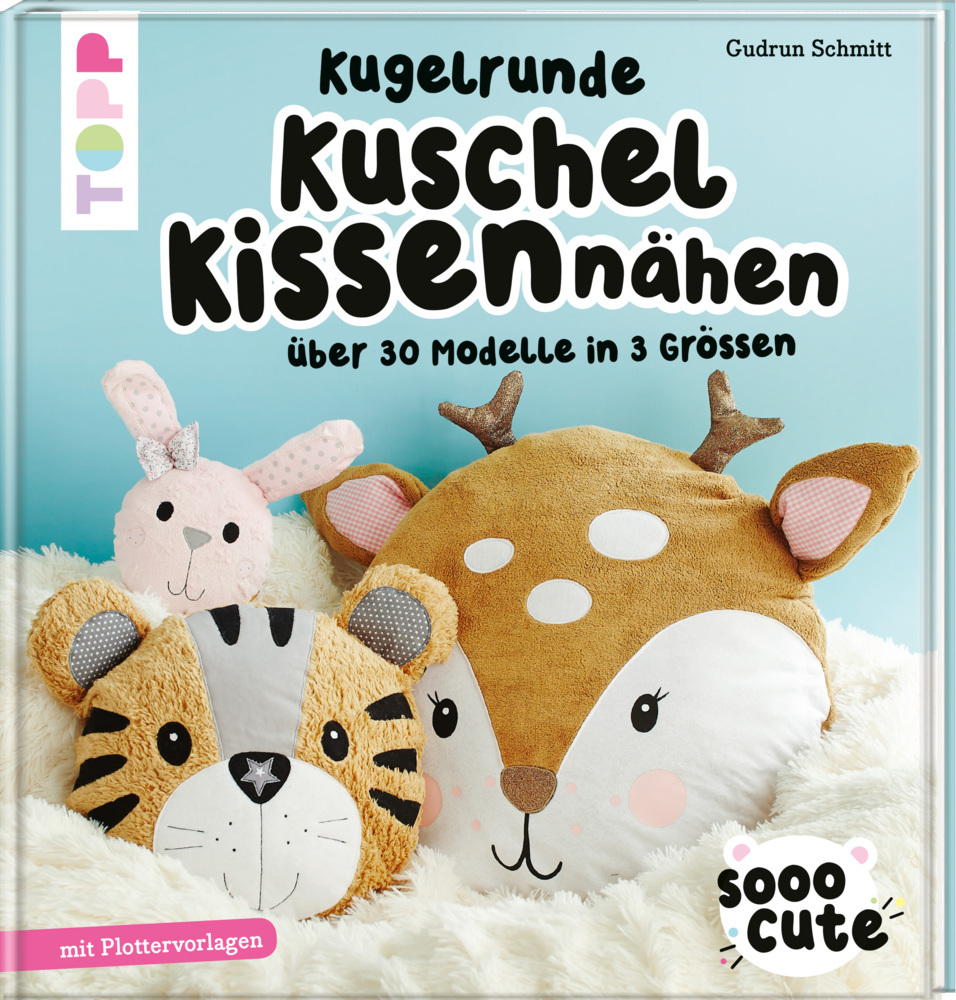 Sooo Cute - Kugelrunde Kuschelkissen nähen main product photo