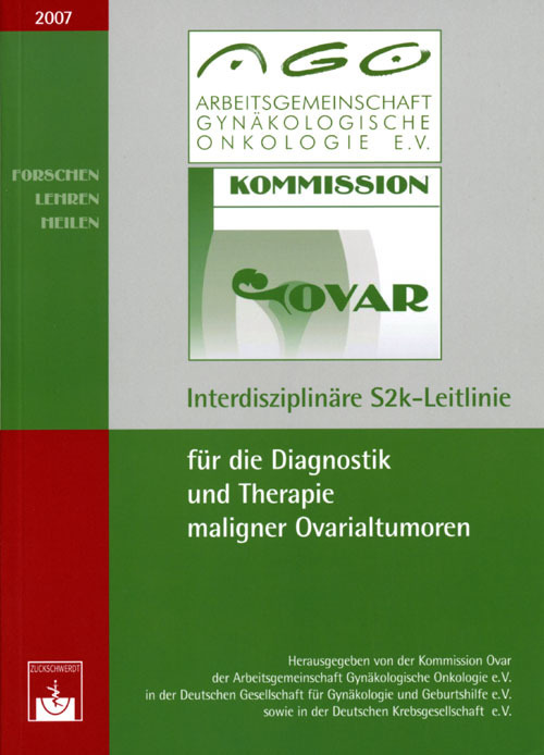 Interdisziplinäre S2k-Leitlinie für die Diagnostik und Therapie maligner Ovarialtumoren main product photo