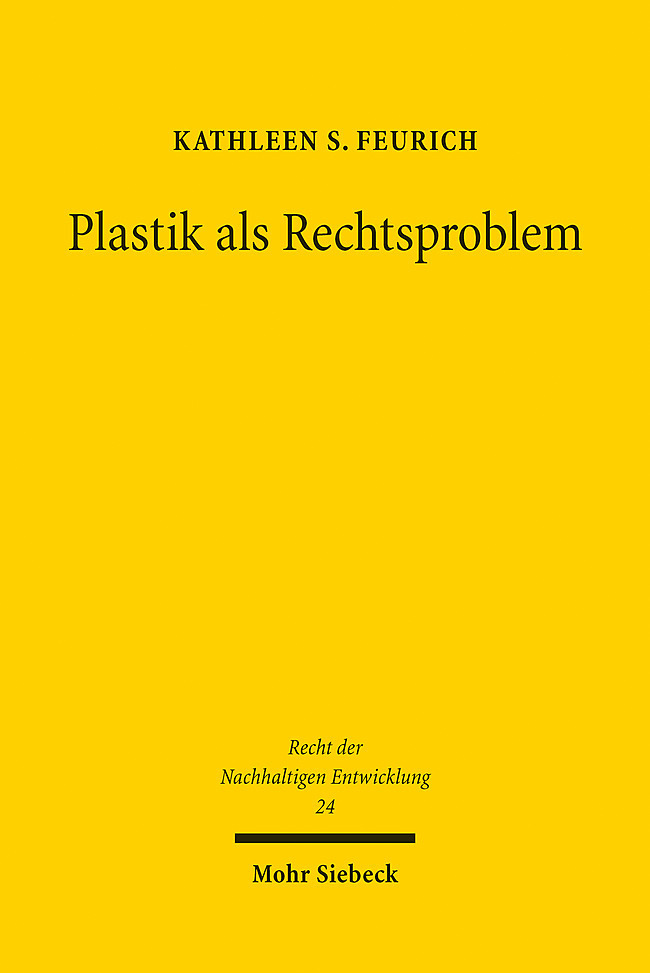 Plastik als Rechtsproblem main product photo