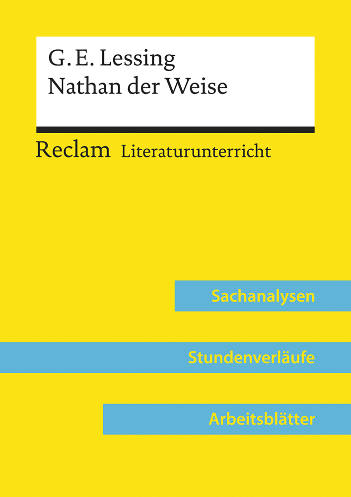 Gotthold Ephraim Lessing: Nathan der Weise (Lehrerband) | Mit Downloadpaket (Unterrichtsmaterialien) main product photo