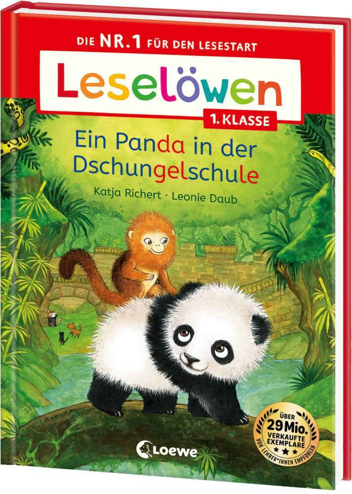 Leselöwen 1. Klasse - Ein Panda in der Dschungelschule main product photo