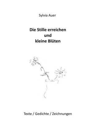 Die Stille erreichen und kleine Blüten