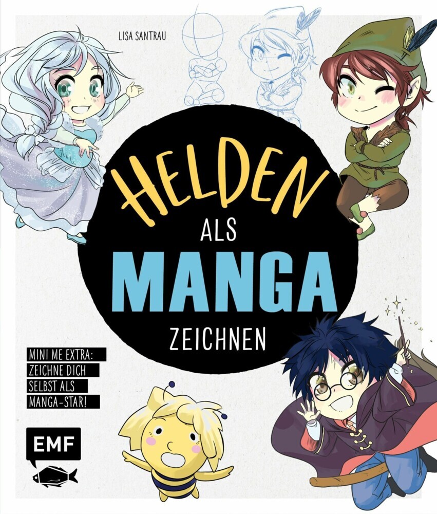 Helden als Manga zeichnen main product photo